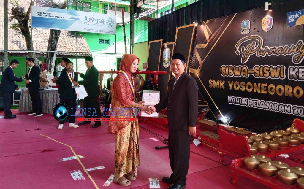 SMK Yosonegoro Gelar Purnawiyata 594 Siswa-siswi Kelas XII Tahun Pelajaran&nbsp;2023/2024
