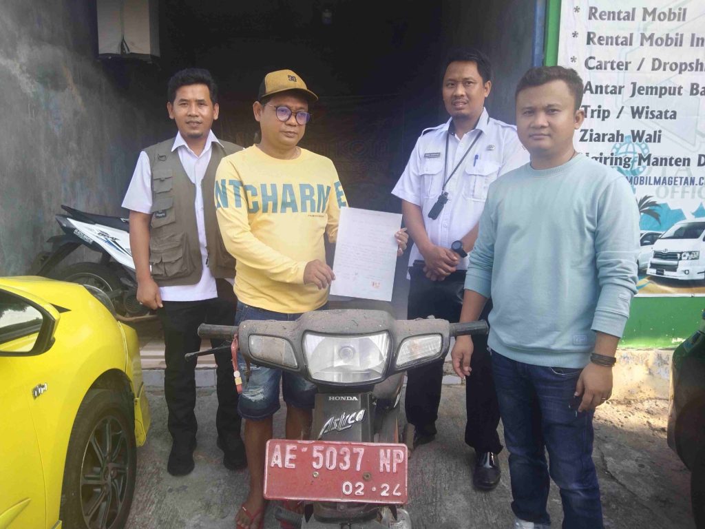 Terjadi Kesepakatan Bersama, Rental Kota-Kota Kembalikan Motor Plat Merah Desa&nbsp;Bungkuk
