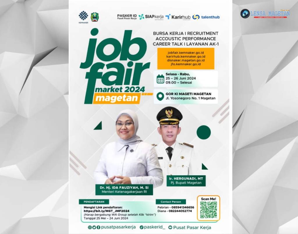 Segera ada Job Fair di Magetan, Diikuti 50 Perusahaan dengan 3500 Lowongan&nbsp;Kerja