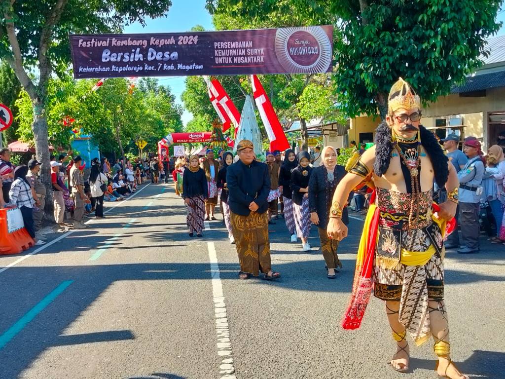 Festival Kembang Kepuh, Wujud Nyata Masyarkat Kepolorejo Lestarikan&nbsp;Adat