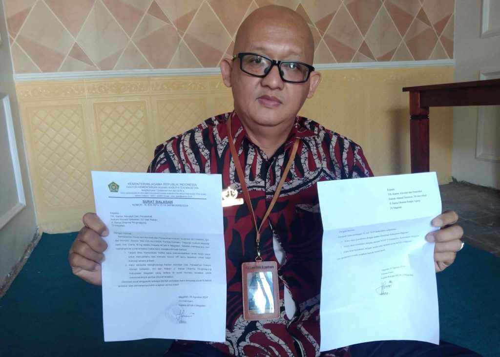 Babak Baru Polemik OTK di MTsN 4 Magetan, Pihak Tercatut Somasi Kepala Madrasah