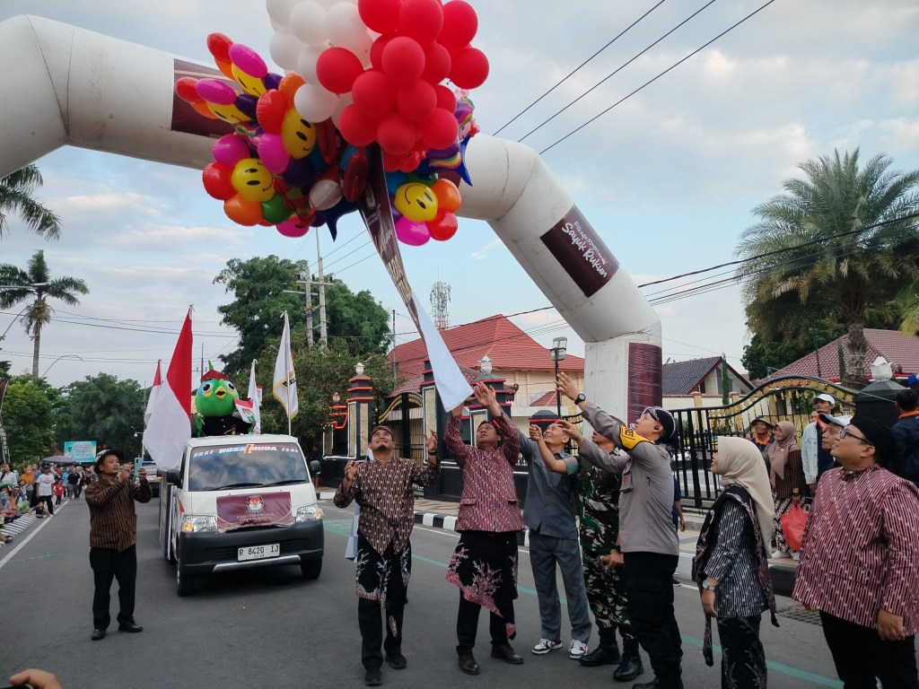 Tiba di Magetan, Maskot Pilkada Akan Dikirab Selama 3 Hari di 18 Kecamatan